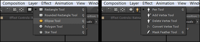 After Effects Basics - Masking - Masking Tools