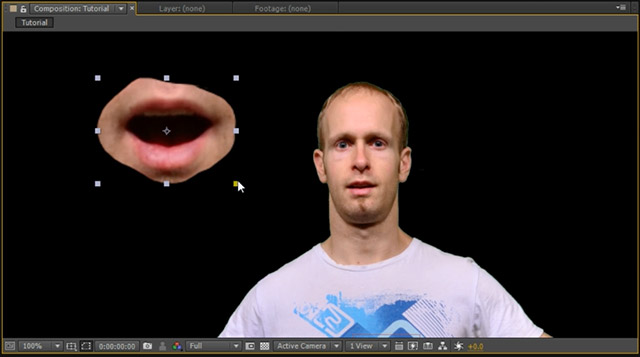 Audio To Keyframes 02 - Mouth Cutout